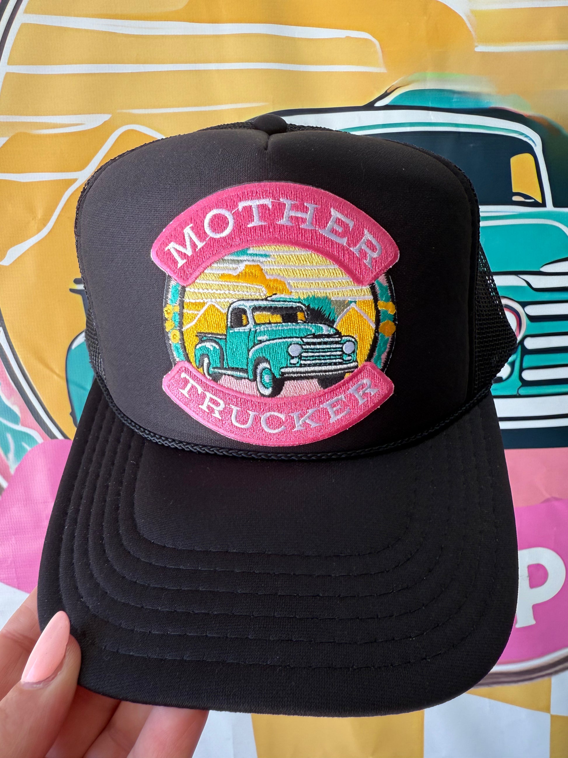 Mother Trucker – Pink & Black