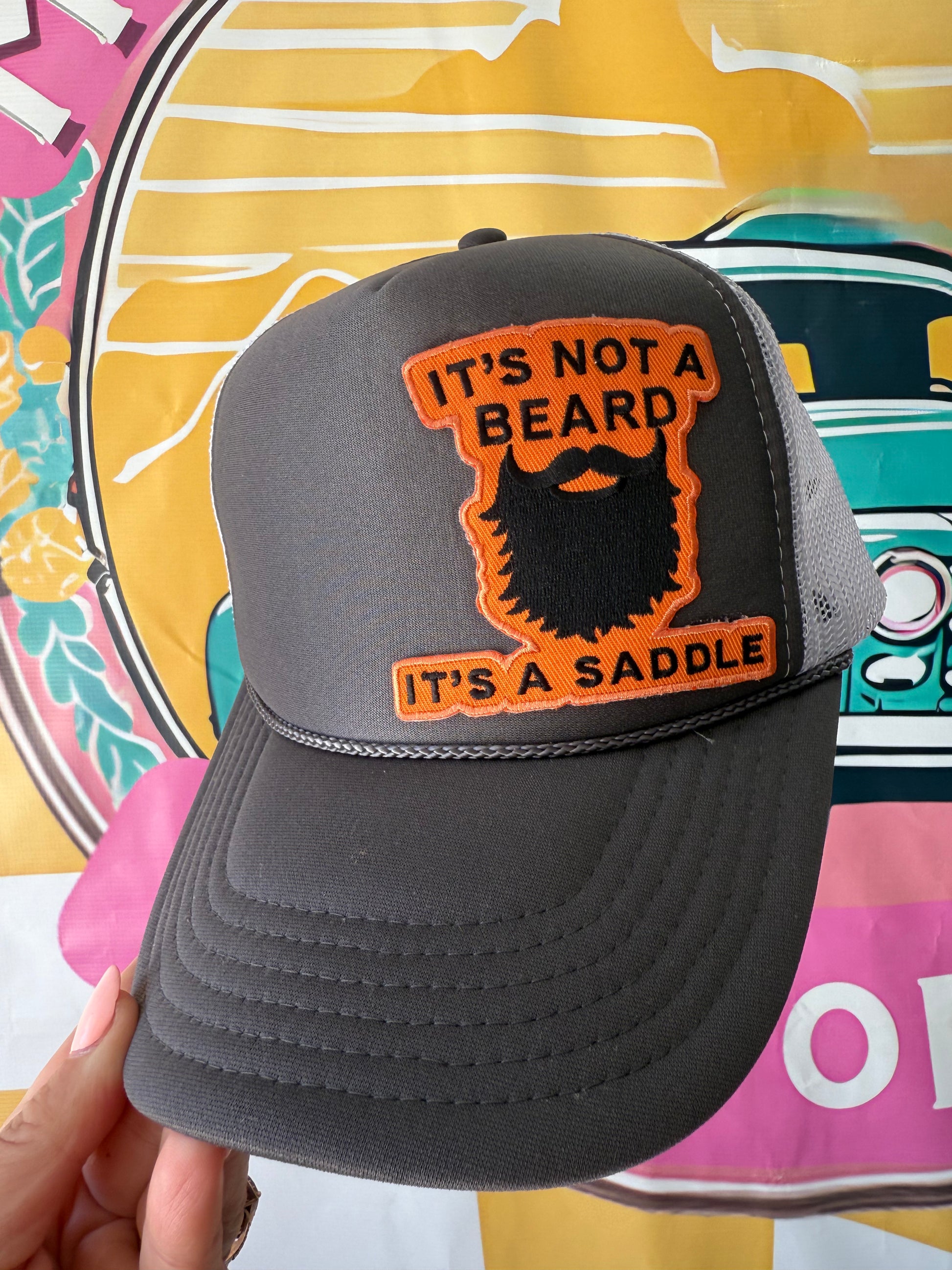 It’s Not a Beard, It’s a Saddle