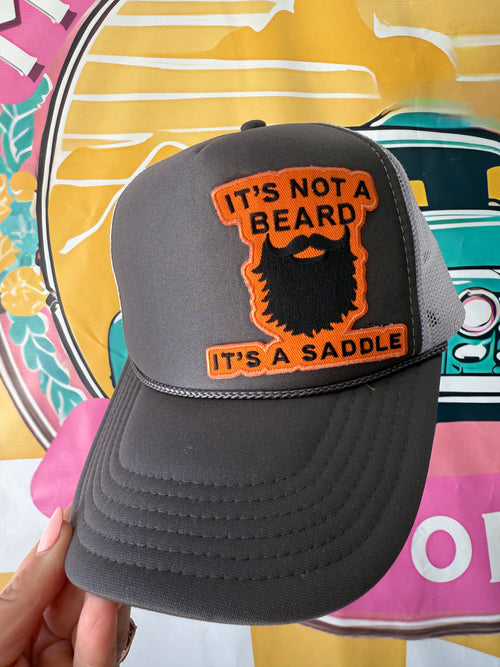 It’s Not a Beard, It’s a Saddle